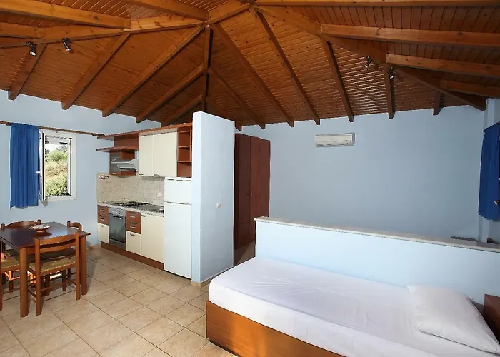 Alexandros Beachfront Near Petalidi With Private Sunbeds & Sea View